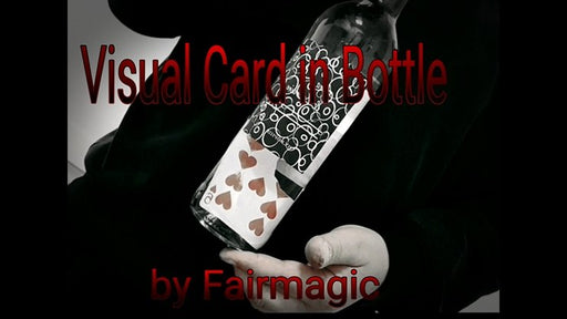 Visual Card in Bottle - INSTANT DOWNLOAD - Merchant of Magic