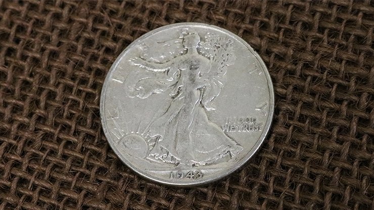 Walking Liberty Half Dollar Single Coin (Ungimmicked) - Merchant of Magic