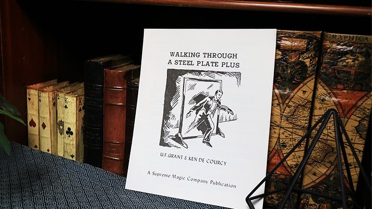 Walking Through a Steel Plate PLUS by U.F. Grant & Ken De Courcy - Book - Merchant of Magic