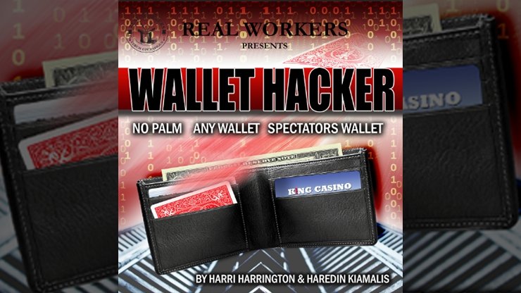 Wallet Hacker RED by Joel Dickinson - Merchant of Magic