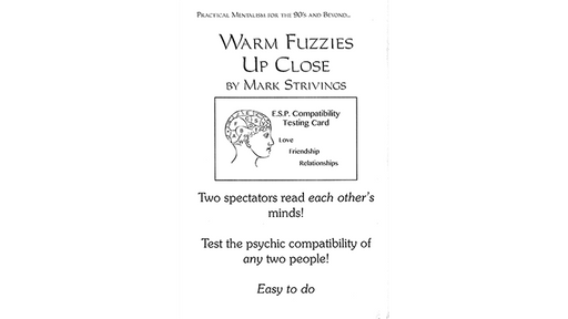 Warm Fuzzies Up Close by Mark Strivings - Merchant of Magic