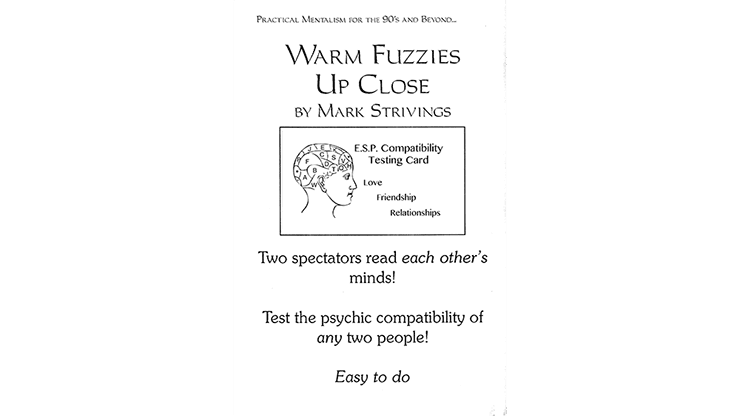 Warm Fuzzies Up Close by Mark Strivings - Merchant of Magic