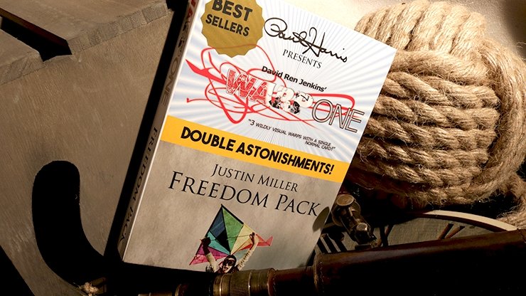 Warp One/Freedom Pack Double Astonishments by Justin Miller & David Jenkins - Merchant of Magic