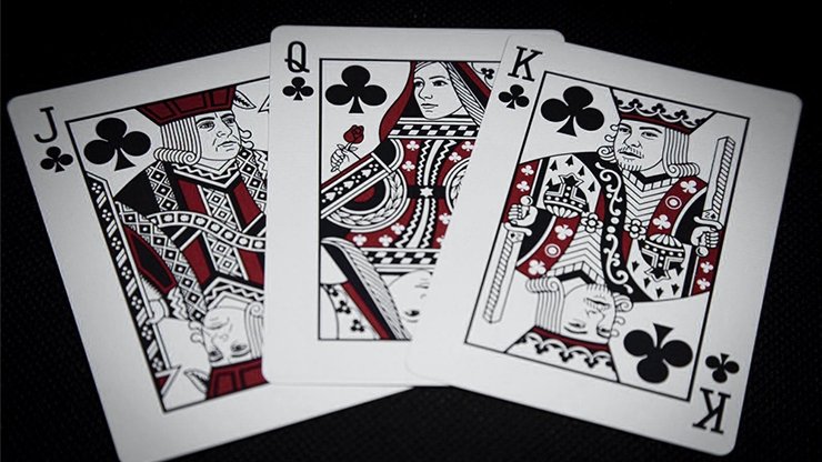 Warrior - Full Moon Edition Playing Cards by RJ - Merchant of Magic