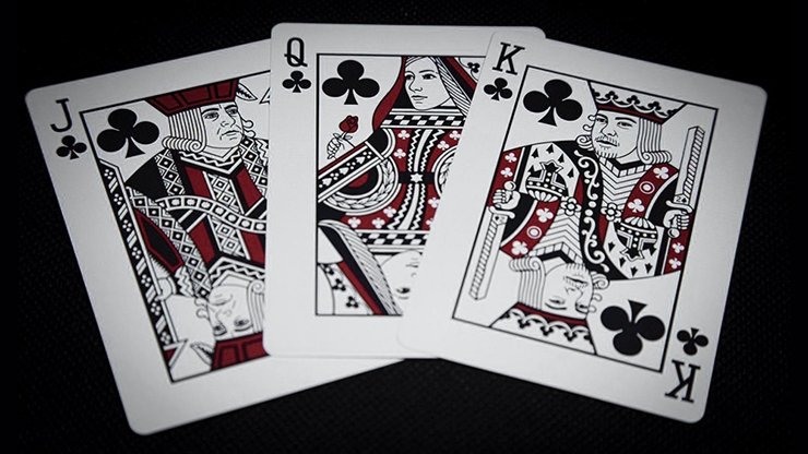 Warrior - Midnight Edition Playing Cards by RJ - Merchant of Magic