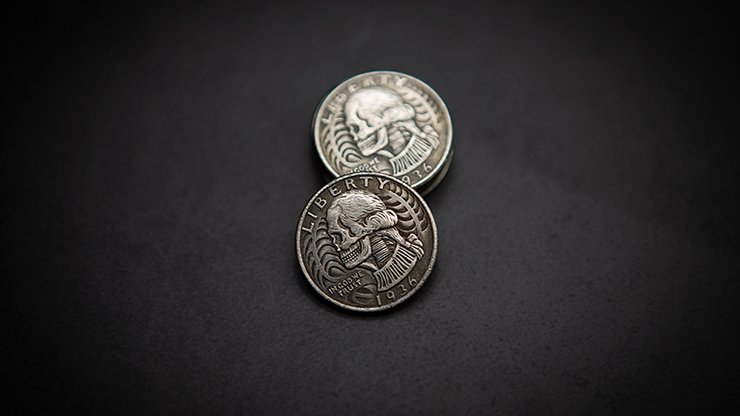Washington Skull Head Coin - Merchant of Magic