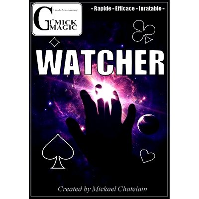 Watcher (BLUE DVD and Gimmick) by Mickael Chatelain - DVD - Merchant of Magic