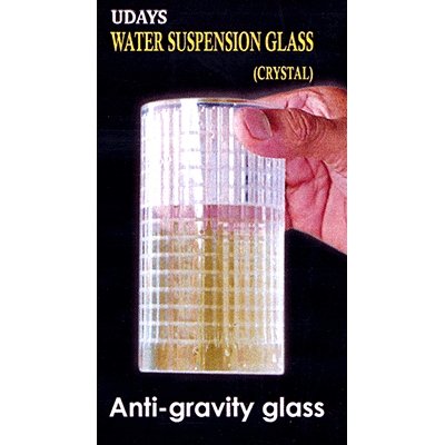 Water Suspension Glass (clear) by Uday - Merchant of Magic