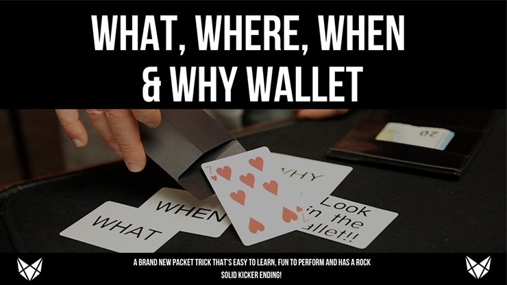 What, Where, When and Why (Gimmicks and Online Instructions) by Vulpine - Trick - Merchant of Magic