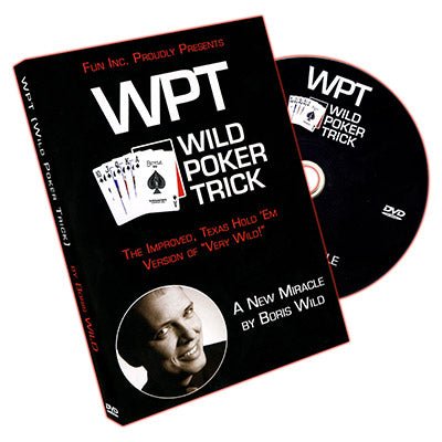 Wild Poker Trick (WPT) by Boris Wild - Merchant of Magic