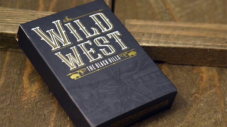 WILD WEST: The Black Hills Playing Cards - Merchant of Magic