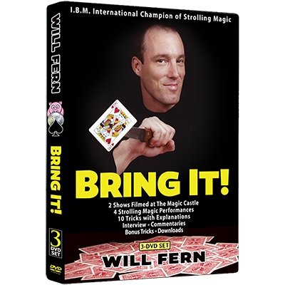 Will Fern: Bring It! - Black Rabbit Series Issue #6 (3-DVD Set) - DVD - Merchant of Magic