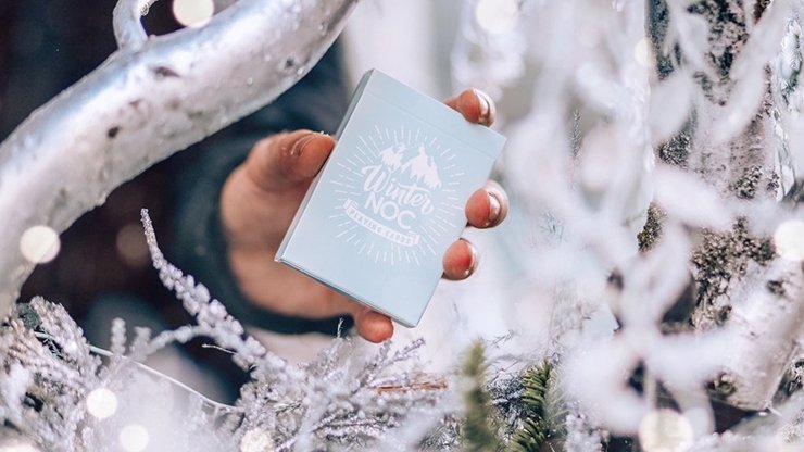 Winter NOC Glacier Ice (Blue) Playing Cards - Merchant of Magic