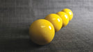 Wooden Billiard Balls (1.75" Yellow) by Classic Collections - Merchant of Magic