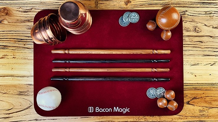 Wooden wand PRO (Standard Brown) by Harry He & Bacon Magic - Trick - Merchant of Magic