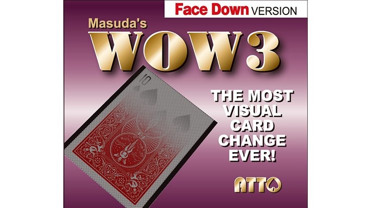 WOW 3 Face-DOWN by Katsuya Masuda - Merchant of Magic