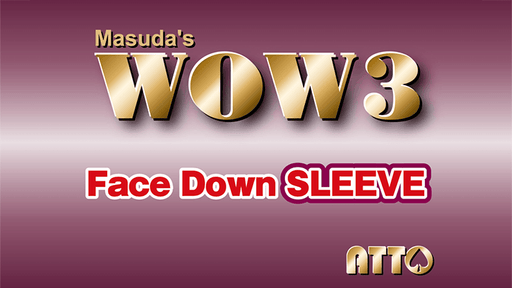WOW 3 Face-Down Sleeve by Katsuya Masuda - Merchant of Magic