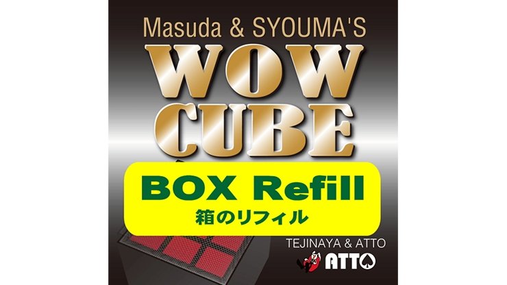 WOW CUBE REFILL BOX by Tejinaya Magic - Merchant of Magic