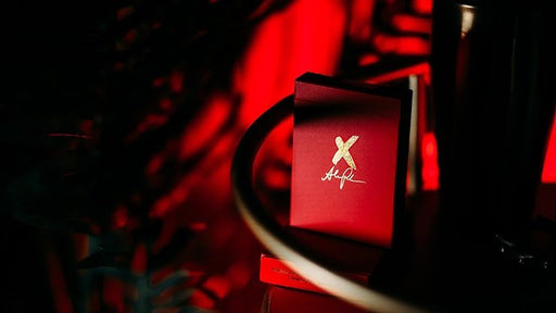 X Deck (Red) Signature Edition Playing Cards by Alex Pandrea - Merchant of Magic