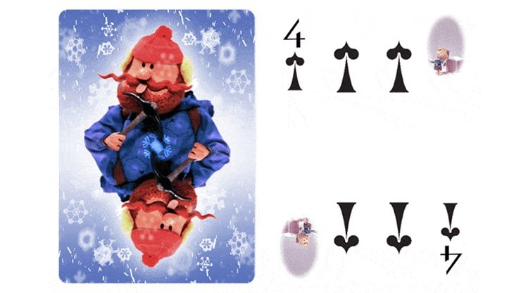 Yukon Cornelius Playing Cards by fig.23 - Merchant of Magic