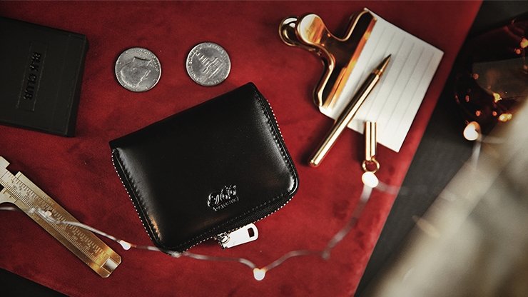 Zipper Playing Card Case (Leather) by TCC - Merchant of Magic