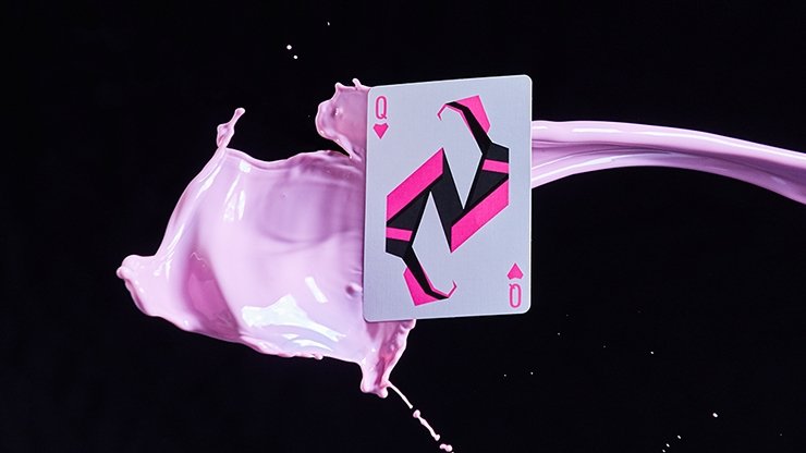 ZONE (Pink) Playing Cards by Bocopo - Merchant of Magic
