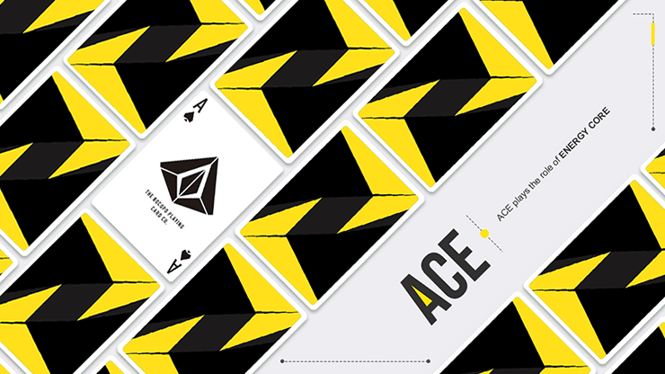 ZONE (Yellow) Playing Cards by Bocopo - Merchant of Magic